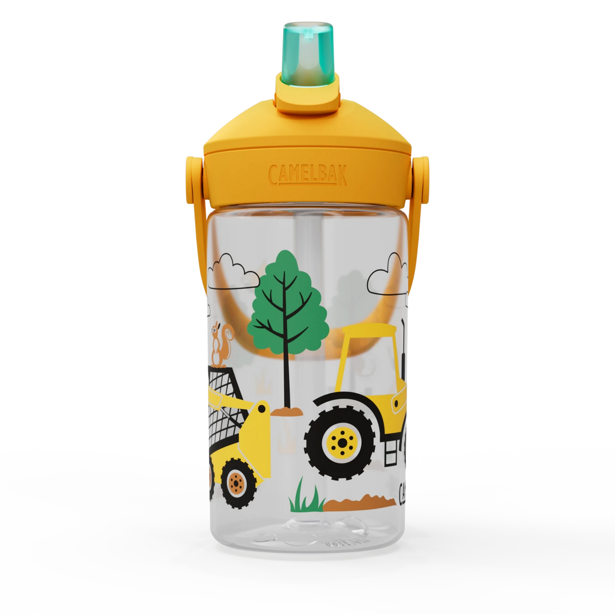Borraccia bambino Camelbak Thrive Flip Straw 410 ml - Tractors