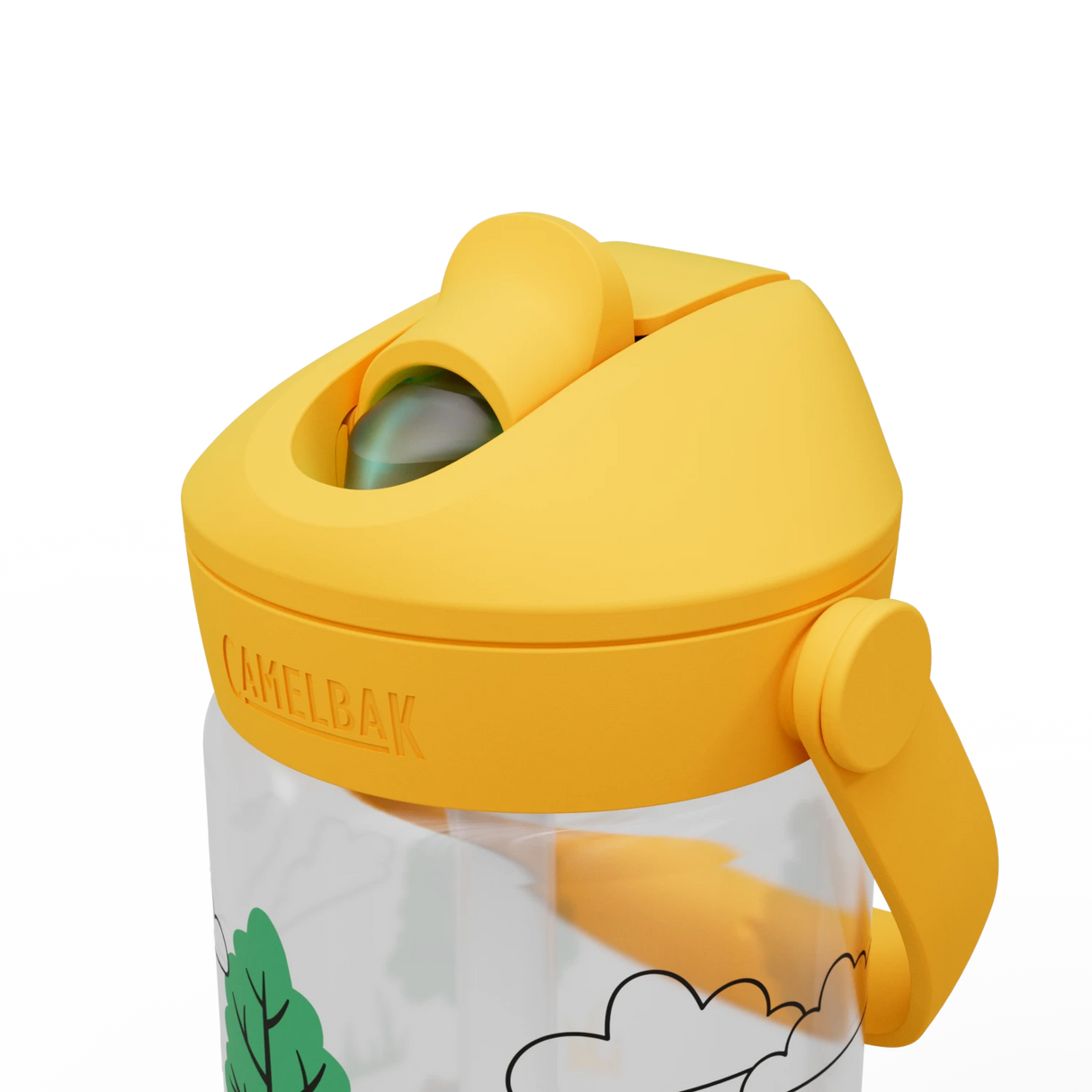 Borraccia bambino Camelbak Thrive Flip Straw 410 ml - Tractors