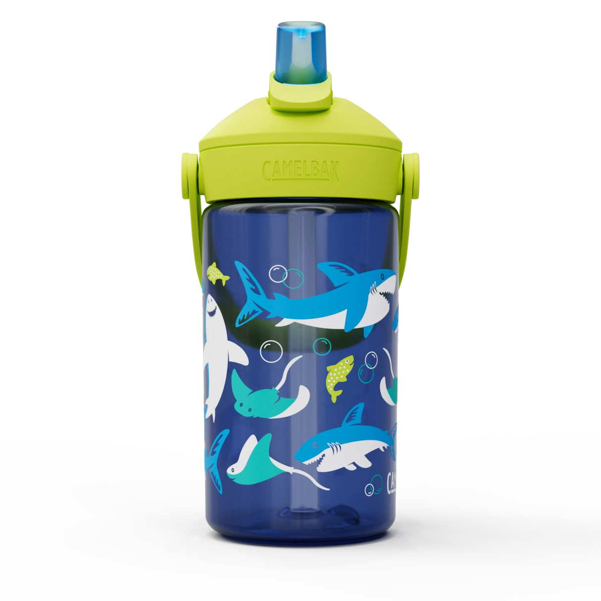 Borraccia bambino Camelbak Thrive Flip Straw 410 ml -  Sharks and Rays