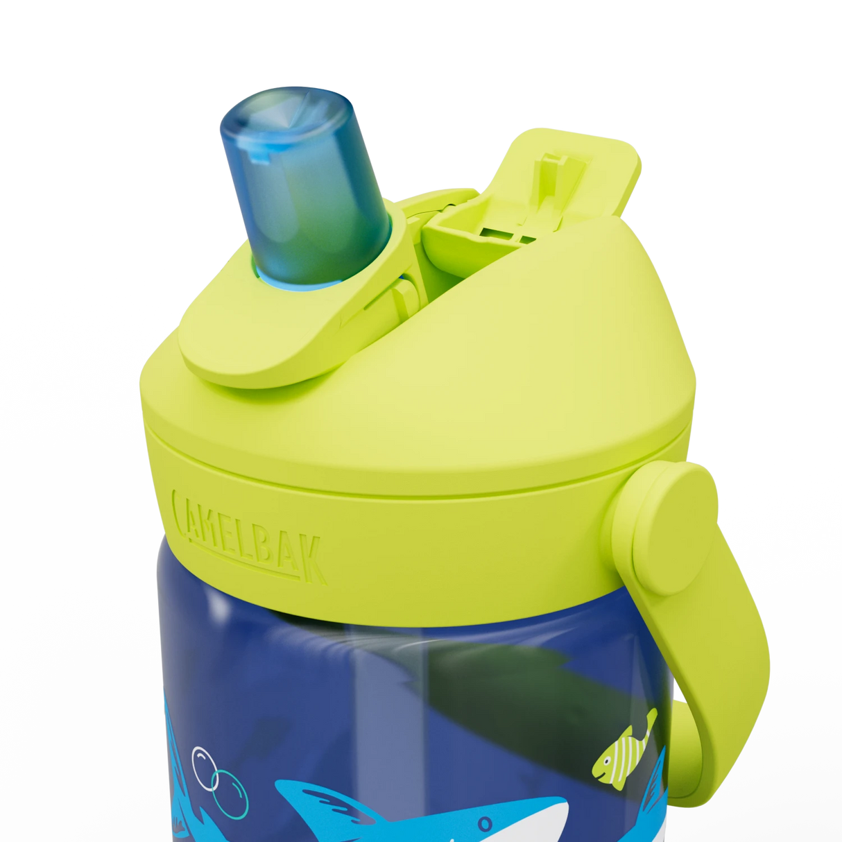 Borraccia bambino Camelbak Thrive Flip Straw 410 ml -  Sharks and Rays