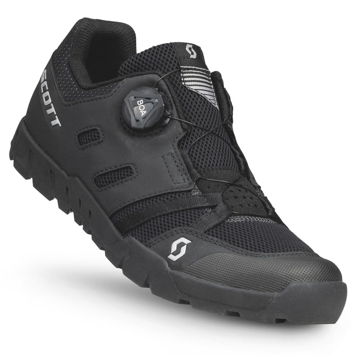 Scarpe mtb Scott Sport Crus-r Flat Boa - Nero - P