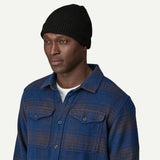 Cappellino invernale Patagonia Fishermans Rolled - Nero