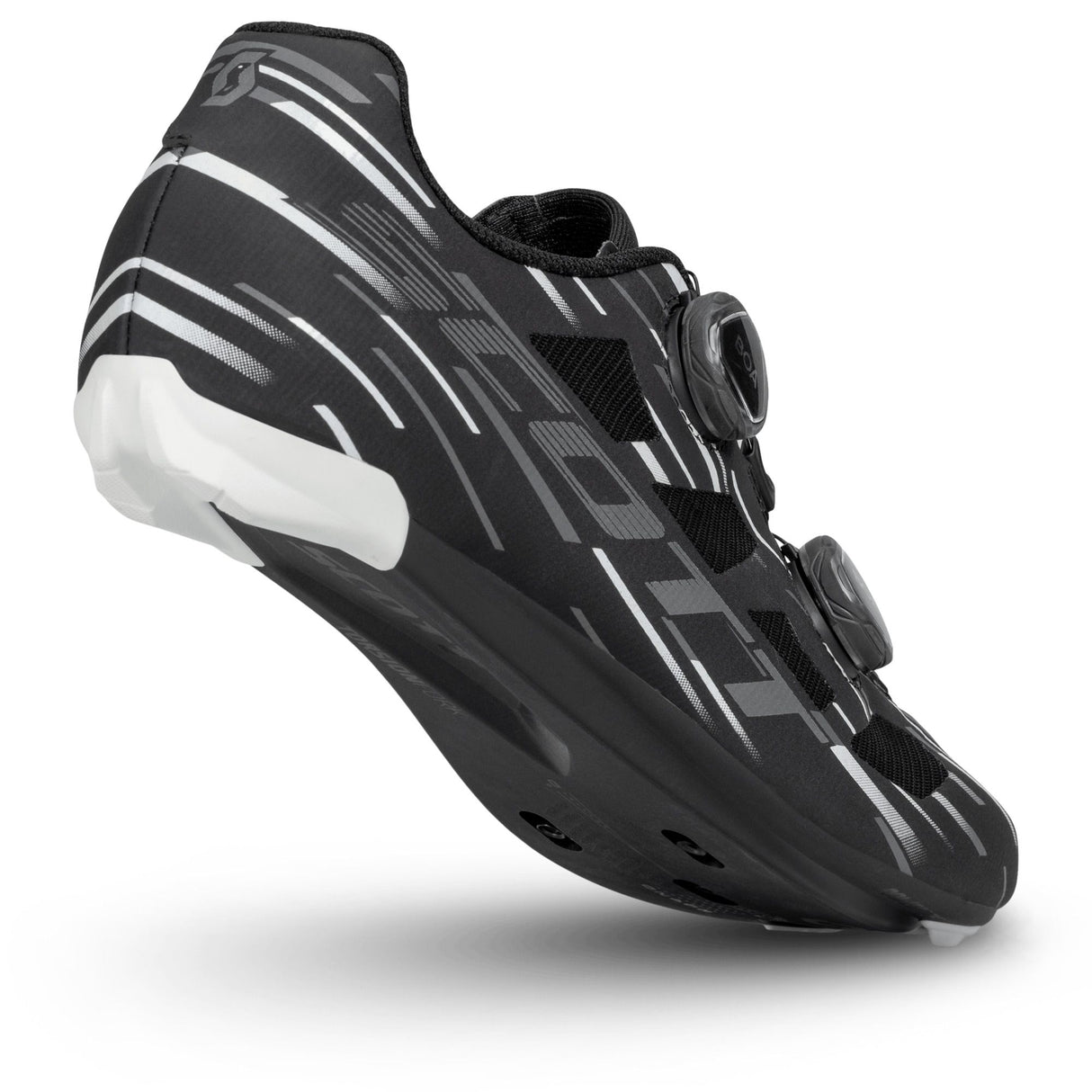 Scarpe Scott Road Vertec Vent Boa - Nero - Q