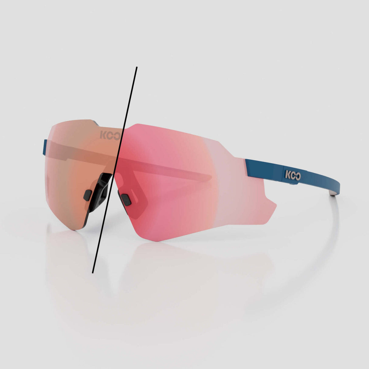 KOO Nebula sunglasses - Midnight Blue Matt Photo