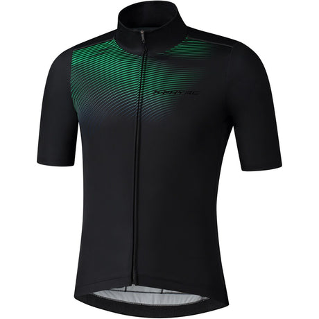 Maglia Shimano S-Phyre Wind - Nero verde - Q