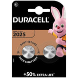 Batteria Duracell CR2025 2 pezzi - L