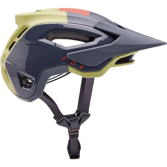 Fox Speedframe Pro Mips Klif Helm - Grün Blau