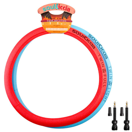 Soulciccia (Kit) 27,5"x43mm Twin Full+Light (2 Pezzi) + 2 Valvole TBL - O