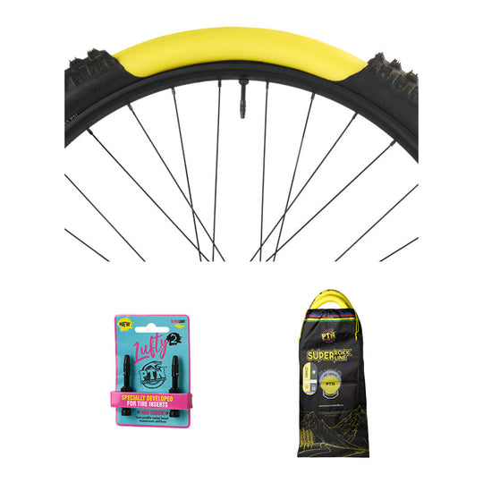 Ptn (Kit) Super Rokklie L 27.5x2.50-3.00" + Valves 47mm 