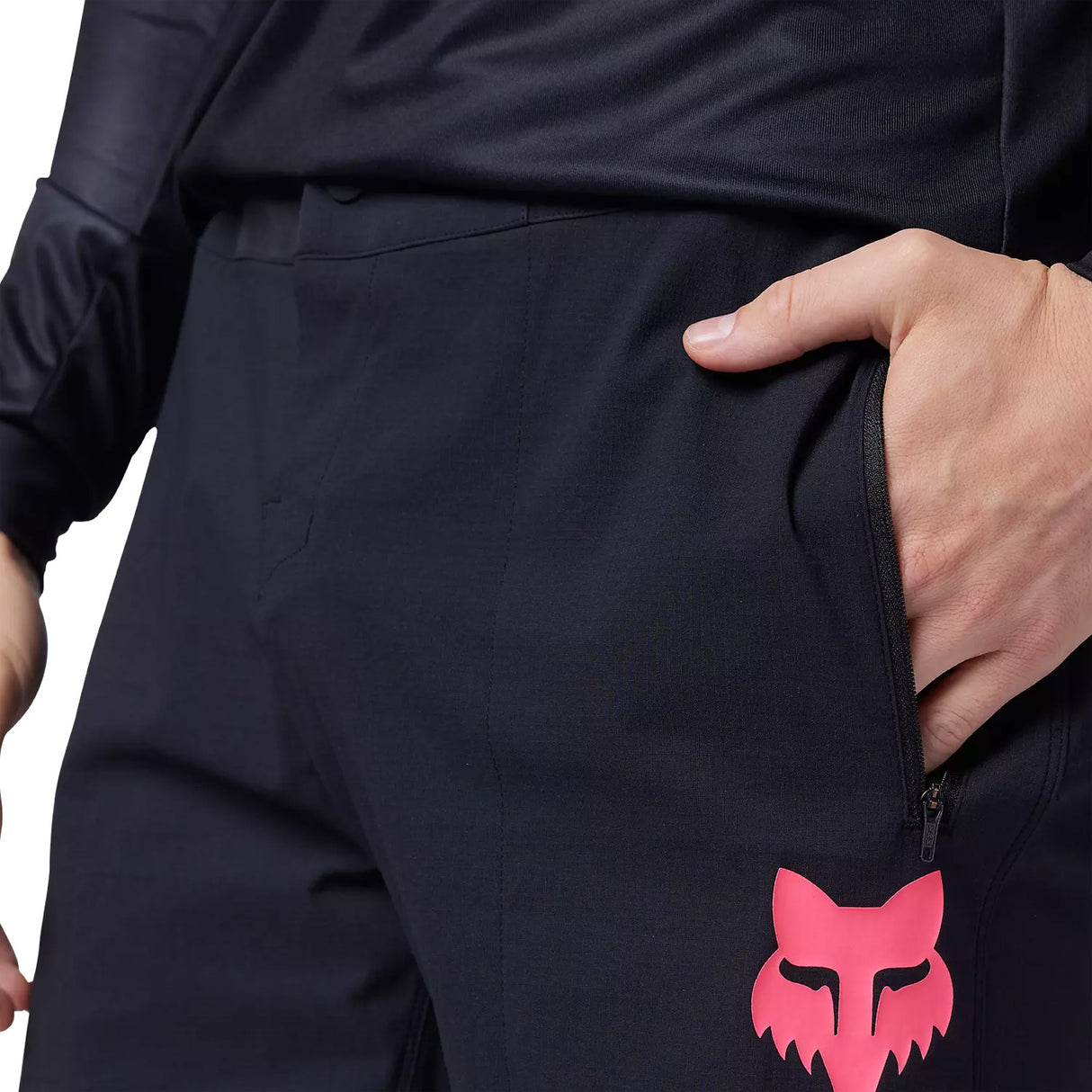 Pantaloncini Fox Ranger Race - Nero rosa - A