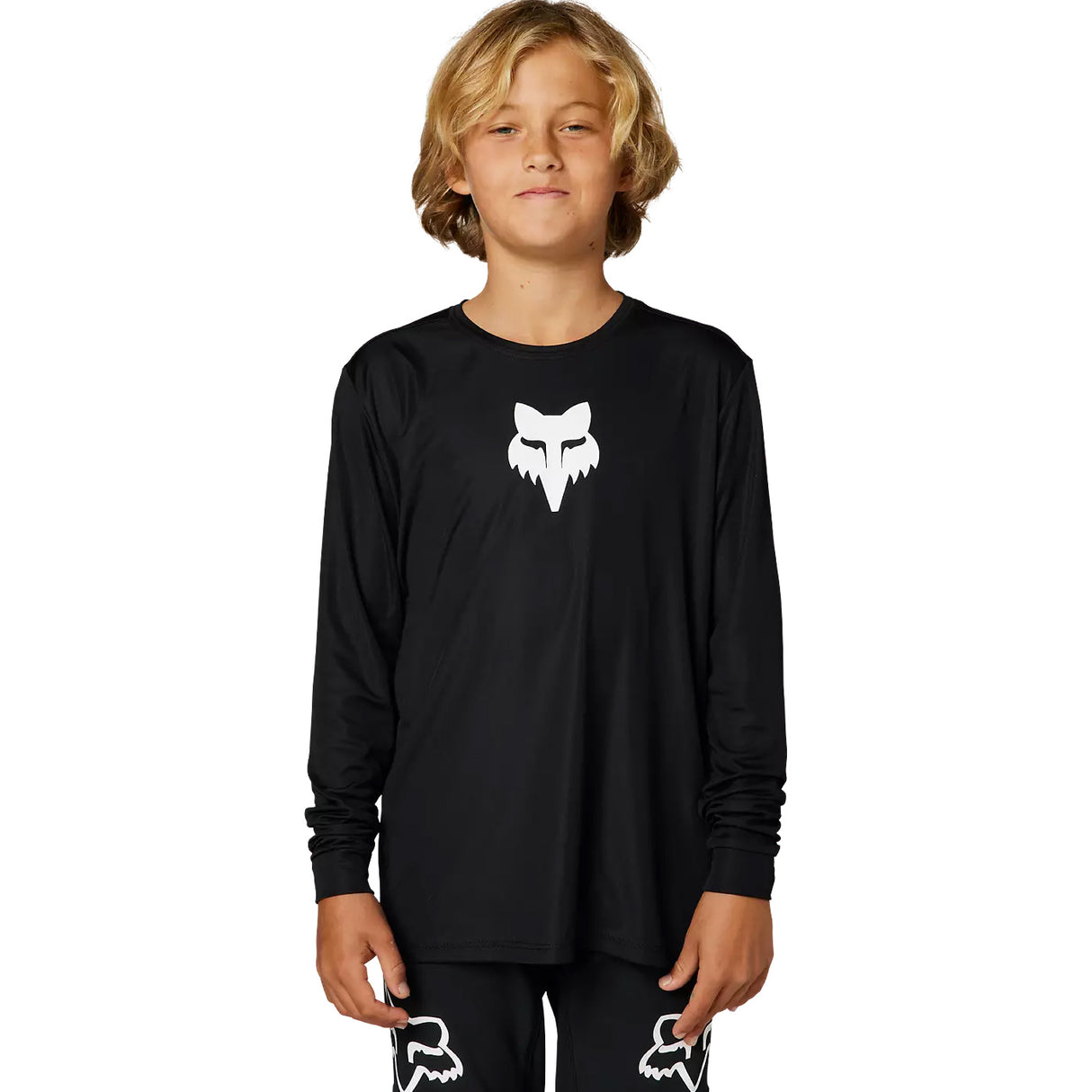 Maglia manica lunga bambino Fox Ranger - Nero - F