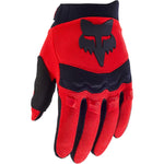 Fox Dirtpaw kid gloves - Red