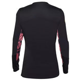 Maglia maniche lunghe donna Fox Defend Taunt - Nero rosa - O
