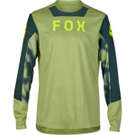 Fox Defend Taunt Long Sleeve Jersey - Green