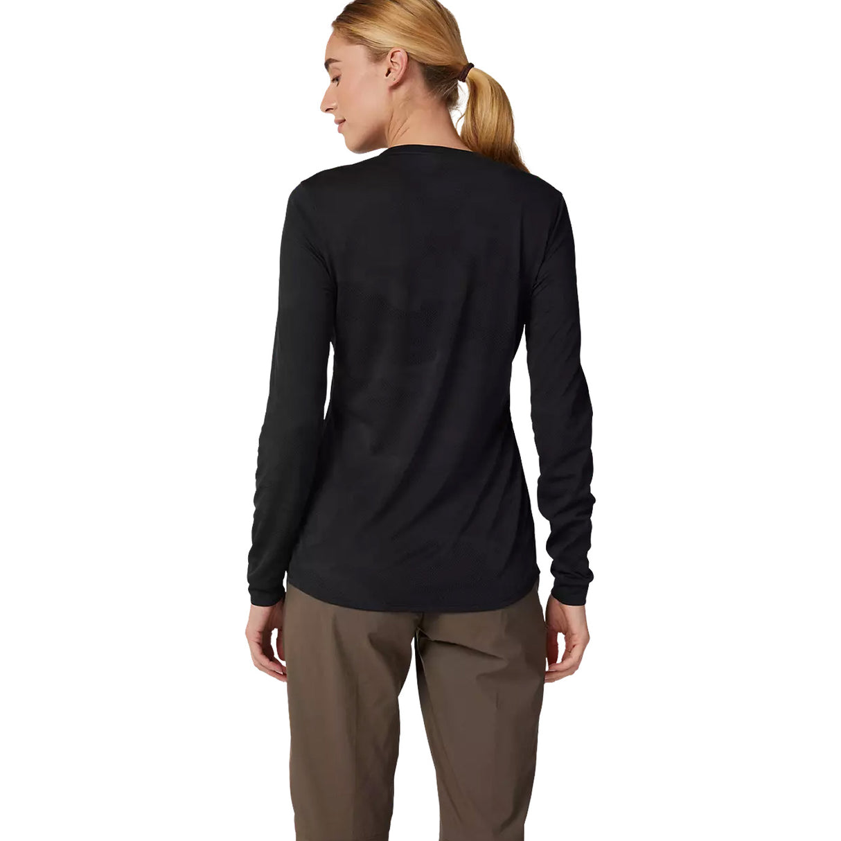 Maglia maniche lunghe donna Fox Ranger TruDri - Nero - D