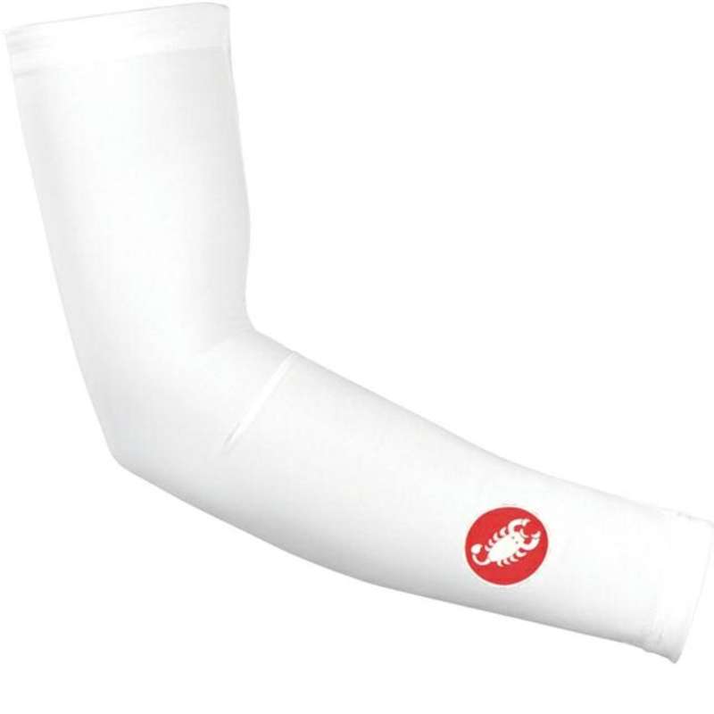 Manicotti Lycra Castelli - Bianco - D