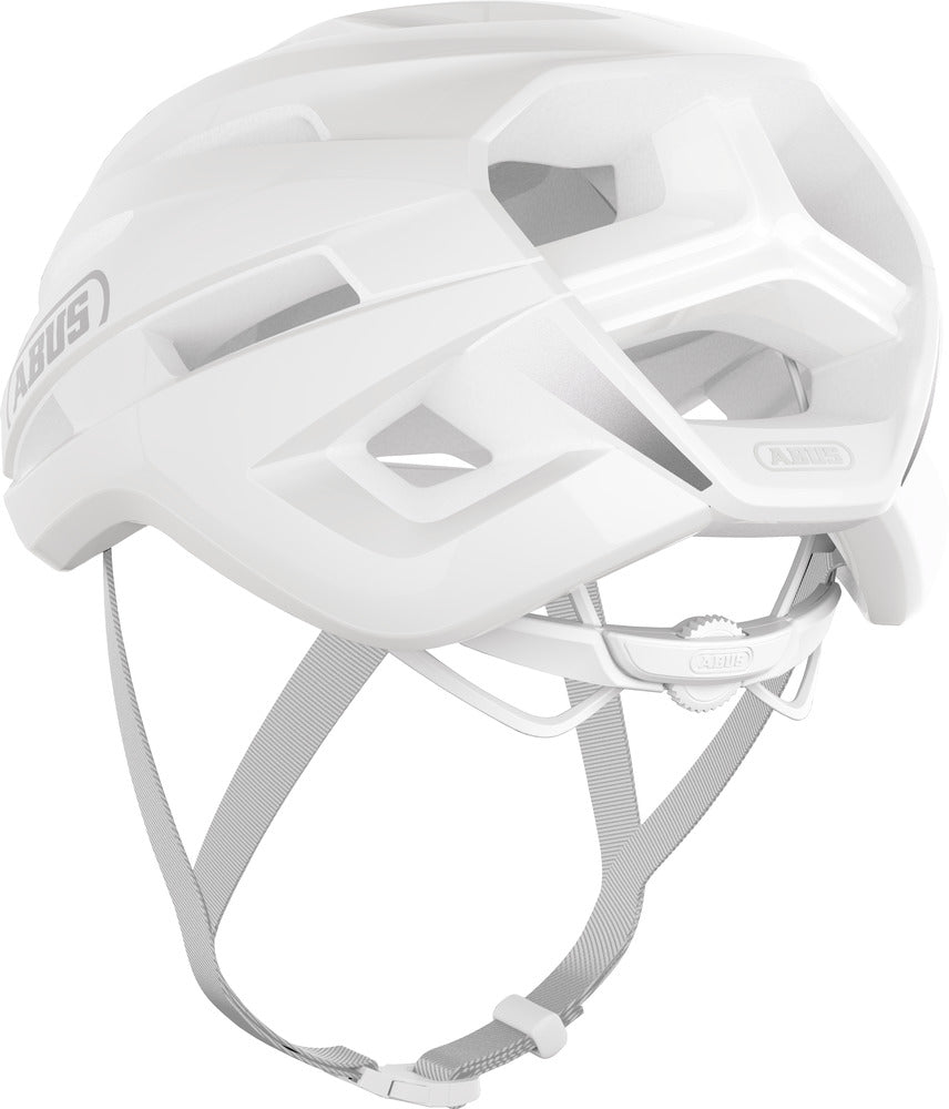 Casco Abus Stormchaser Ace - Pure white - A