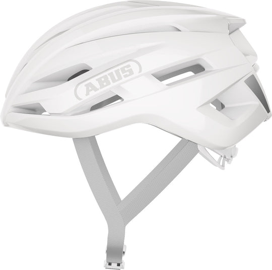 Casco Abus Stormchaser Ace - Pure white