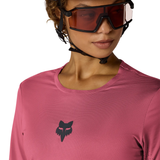 Trikot damen Fox Flexair - Rosa