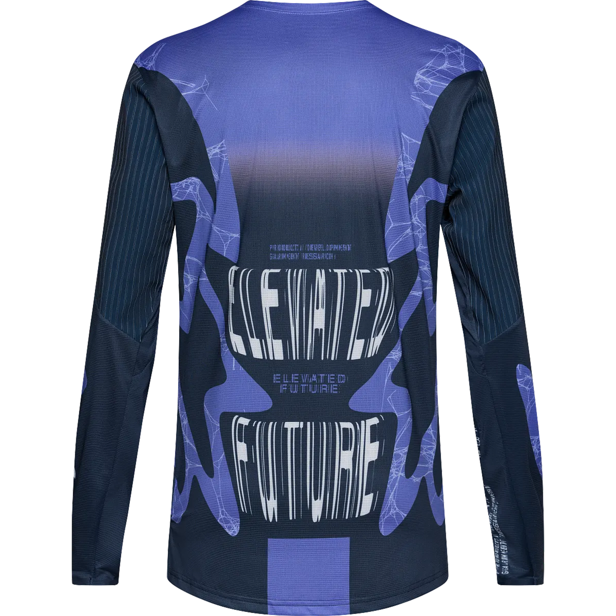 MTB-Langarmtrikot Fox Flexair Diffuse - Lila