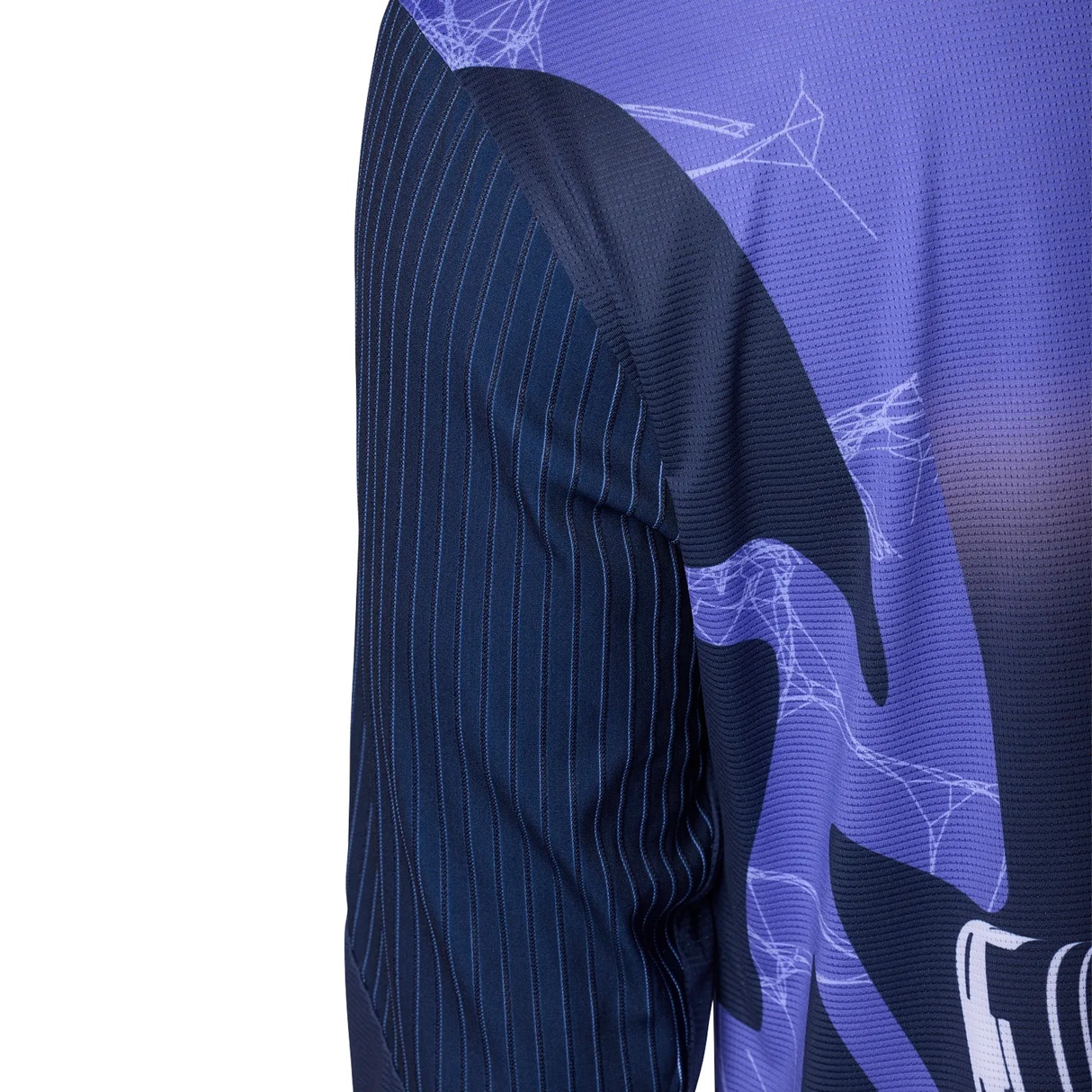 MTB-Langarmtrikot Fox Flexair Diffuse - Lila