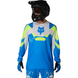 Maglia maniche lunghe mtb Fox Ranger Tactile - Azzurro