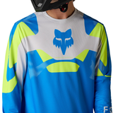 Maglia maniche lunghe mtb Fox Ranger Tactile - Azzurro