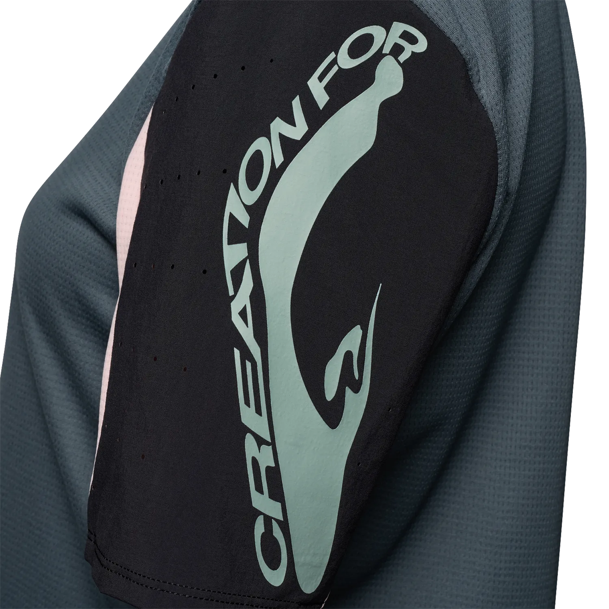 Jersey women Fox Defend Creation - Grey dark