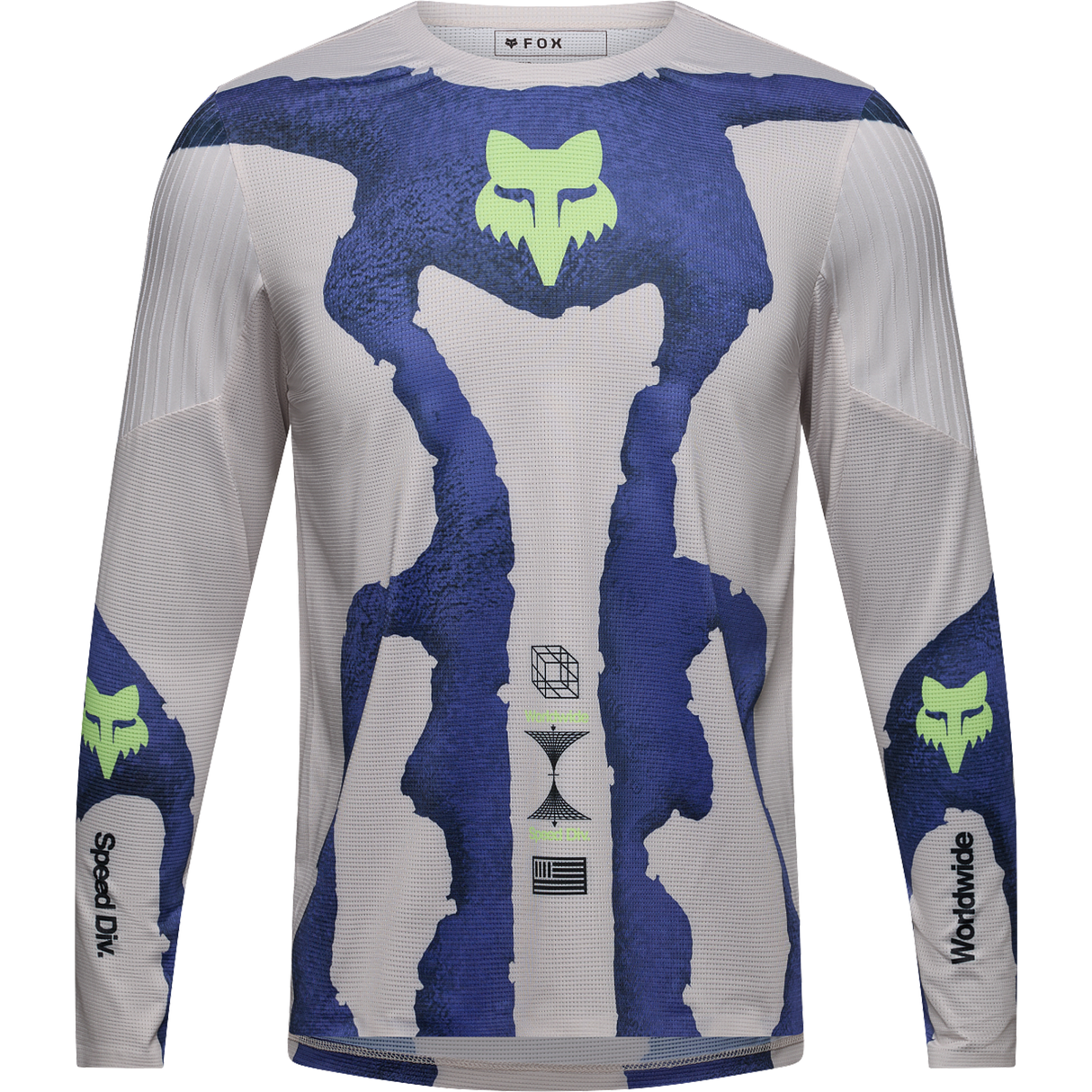 Maillot manga larga niño Fox Flexair Awareness - Multicolor
