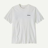T-Shirt Patagonia P-6 Logo Responsibili-Tee - Bianco