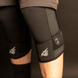 Protezioni ginocchia Bluegrass 3Straps - Nero - E