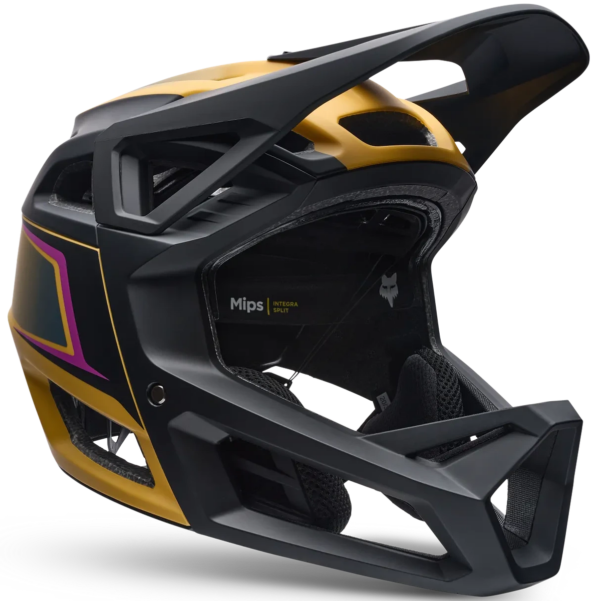 Casco Fox Proframe RS Heatstack - Dark yellow