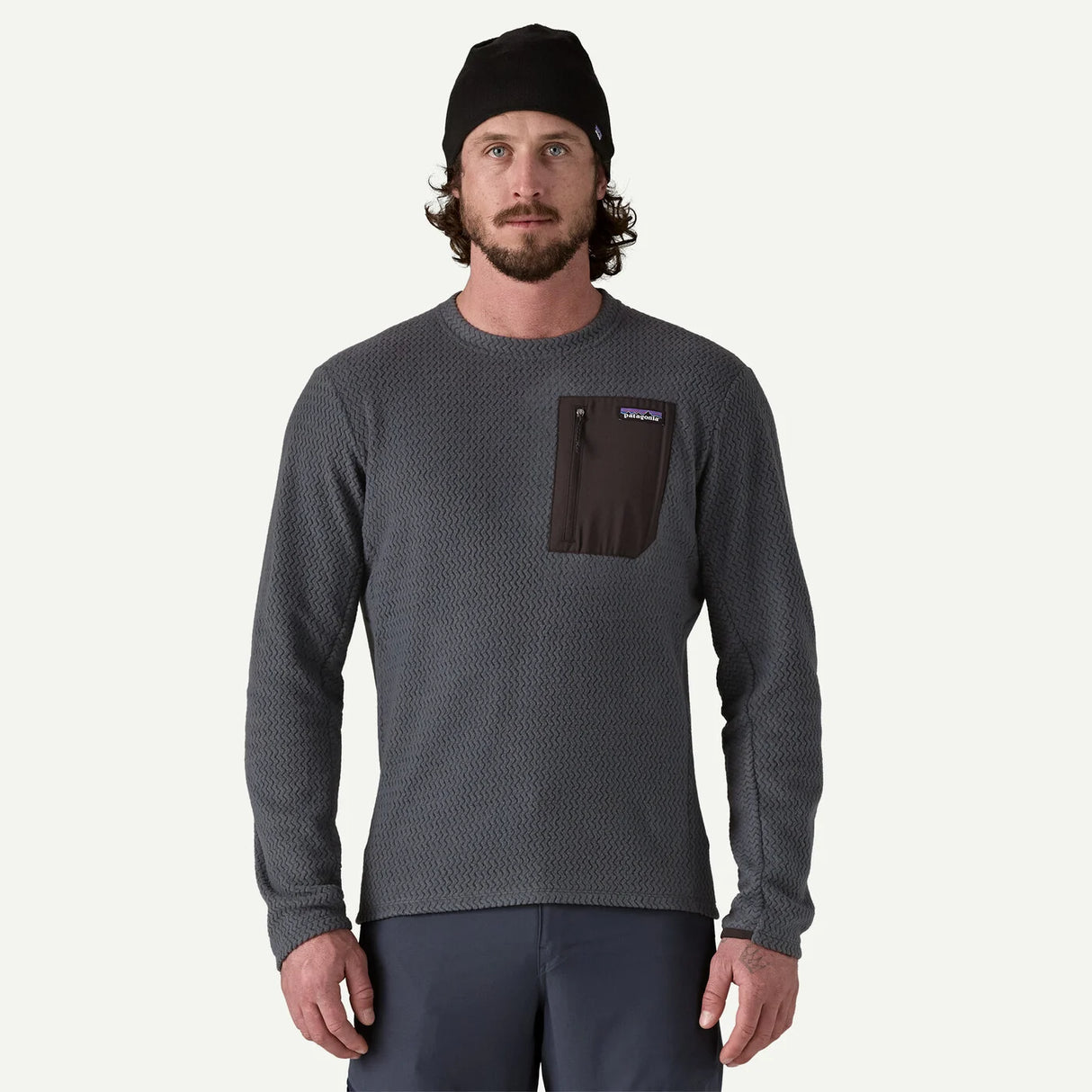 Patagonia R1 Air Crew Midlayer - Blau