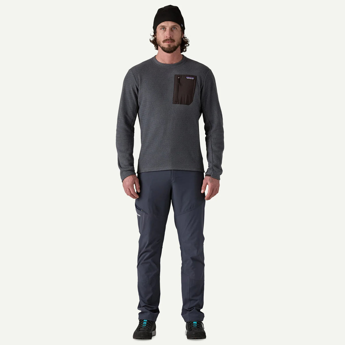 Patagonia R1 Air Crew Midlayer - Blau