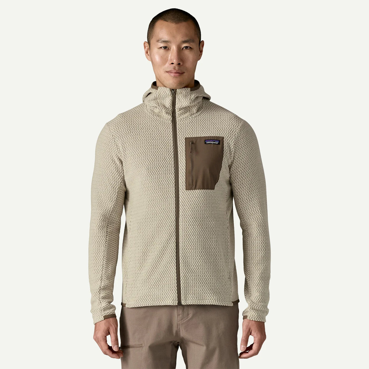 Patagonia R1 Air Full-Zip Fleece - Beige
