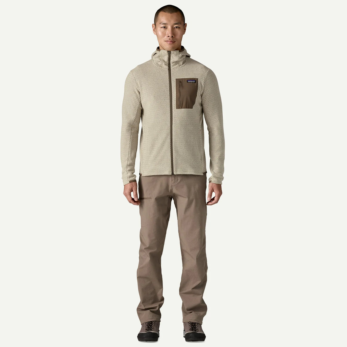 Patagonia R1 Air Full-Zip Fleece - Beige