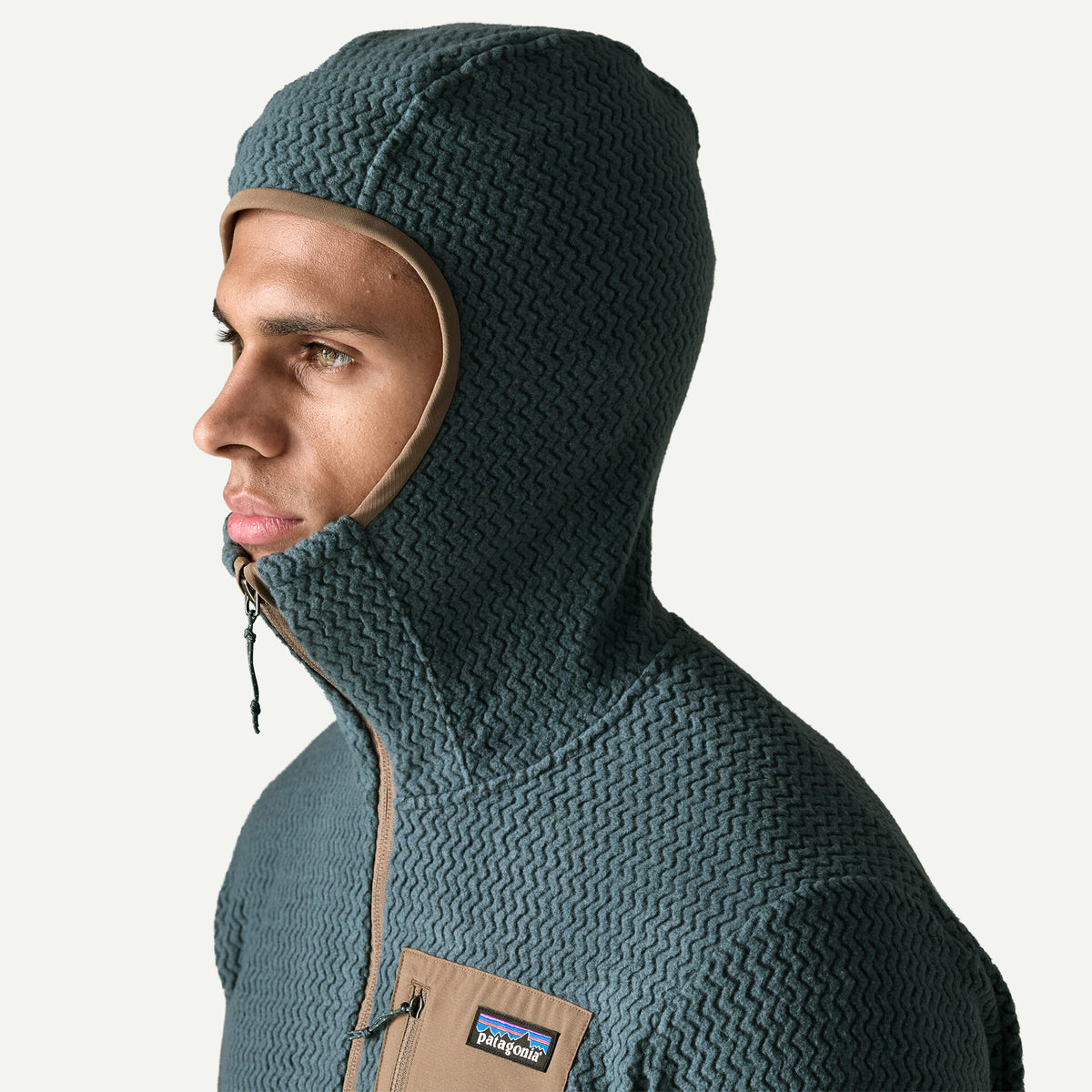 Patagonia R1 Air Full-Zip Fleece - Blue Grey