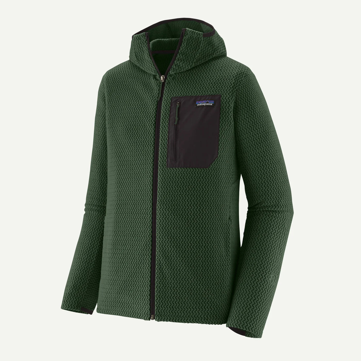 Patagonia R1 Air Full-Zip-Fleece - Grün
