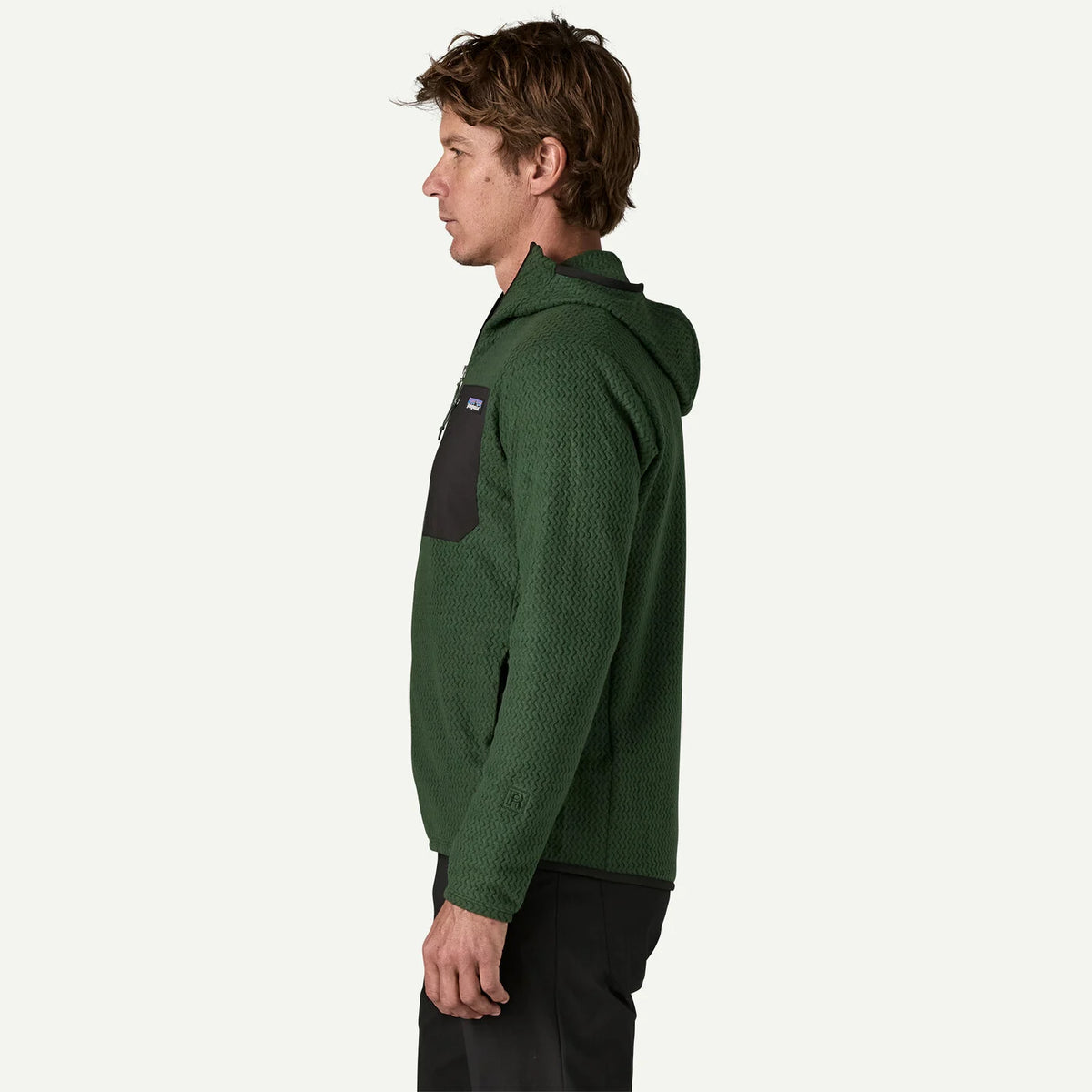 Patagonia R1 Air Full-Zip-Fleece - Grün