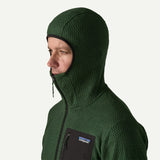 Patagonia R1 Air Full-Zip-Fleece - Grün