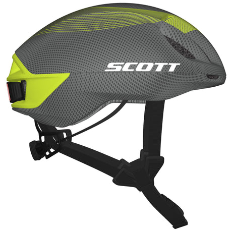 Casco Scott Cadence Plus - Grigio giallo - F