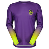 Maglia maniche lunghe Scott MTB RC Progressive - Viola - B