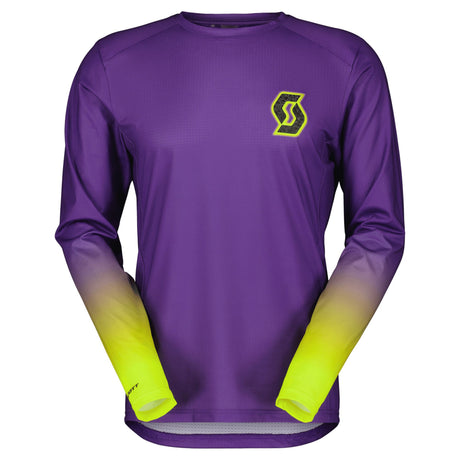 Maglia maniche lunghe Scott MTB RC Progressive - Viola - B