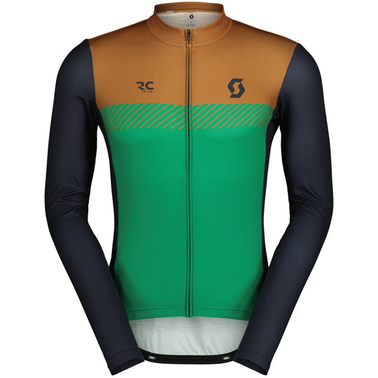 Scott RC Team long sleeves jersey - Brown green