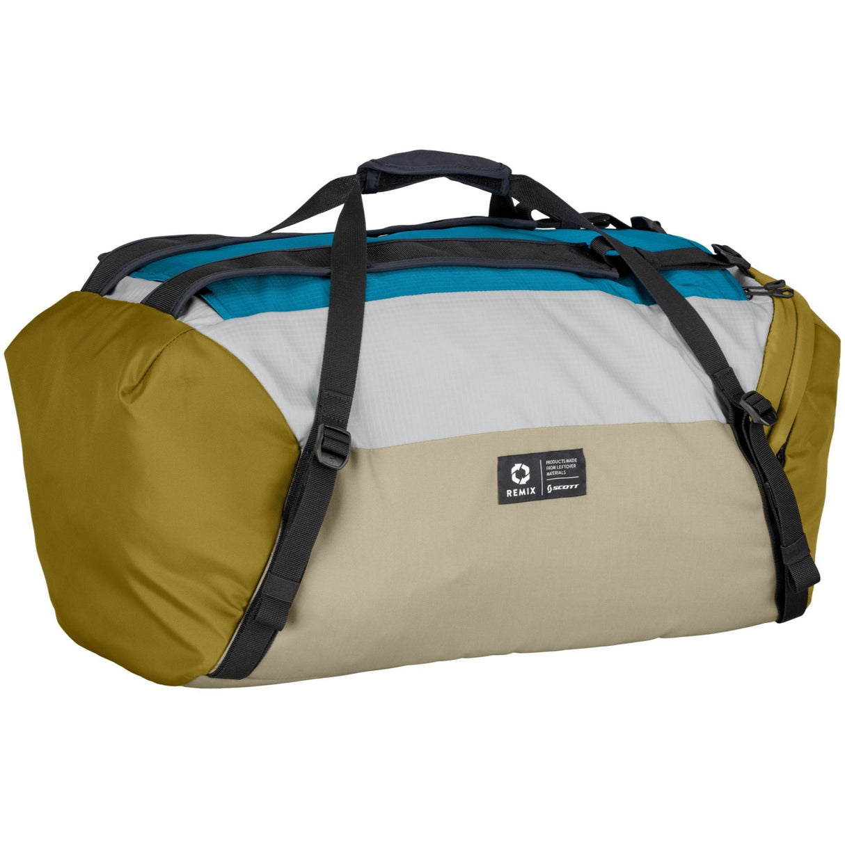 Borsa Scott Travel Remix Duffle 40 - Marrone verde - A