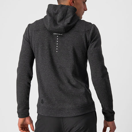Felpa Castelli Milano Full Zip - Nero - I