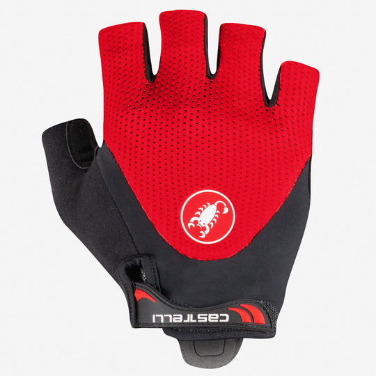Castelli Arenberg Gel 2 Handschuhe - Dunkel rot