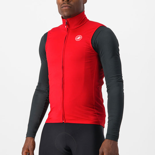 Chaleco Castelli Pro Thermal Mid - Rojo clair