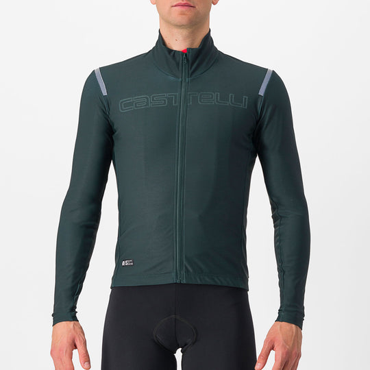Maglia maniche lunghe Castelli Tutto Nano RoS - Verde scuro