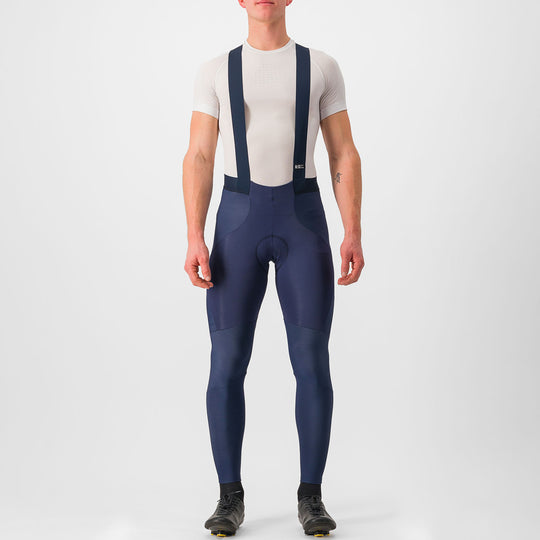 Castelli Sorpasso Ros bib tight - Blue